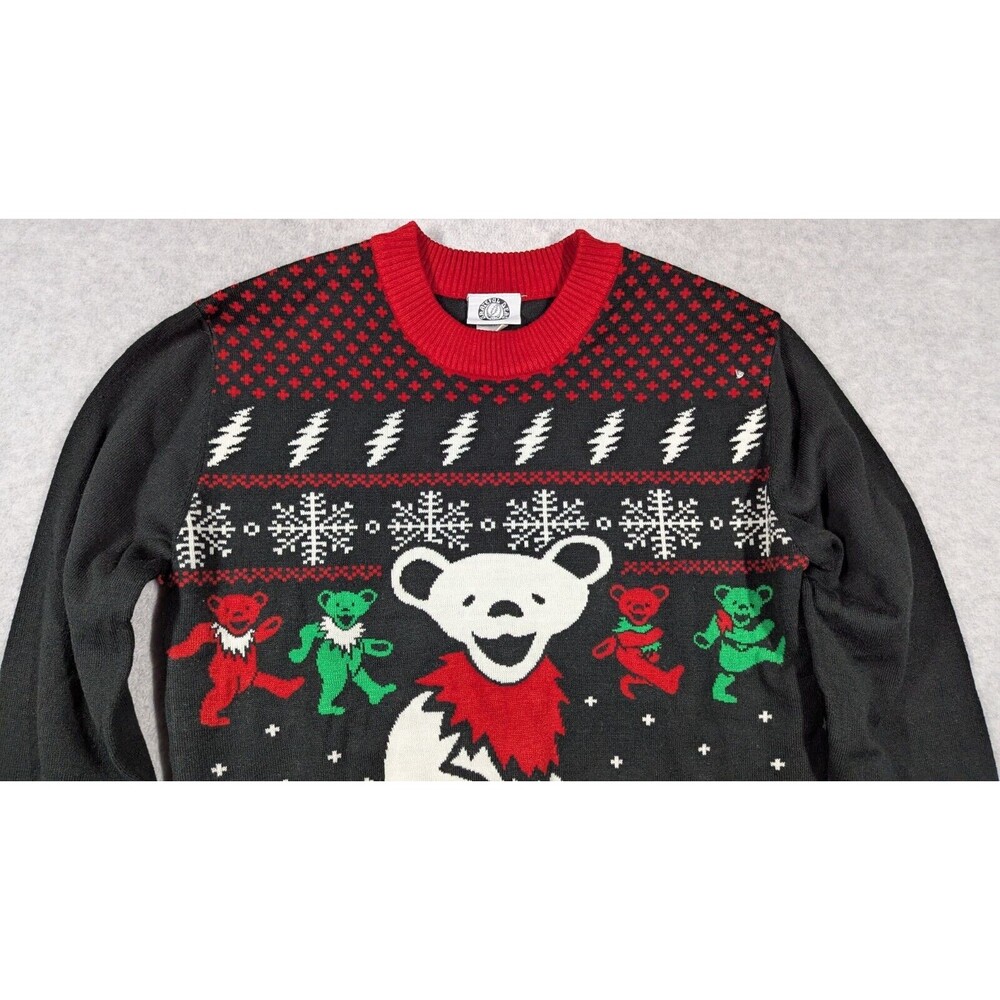 Grateful Dead Christmas Sweater. Ripple Junction. Festive and fabulous! - Picture 2 of 10